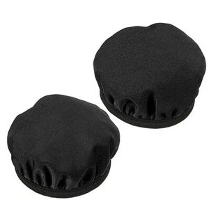Fabric Headphone Covers Fabric Earpad Cover Protectors Elastic Washable Reusable - Picture 1 of 15