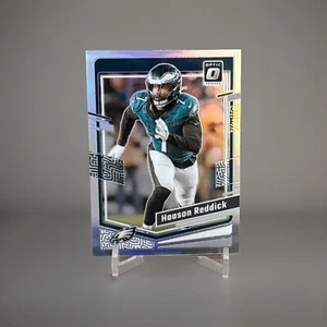 2023 Panini Optic Haason Reddick Silver Prizm Philadelphia Eagles #157 - Picture 1 of 2