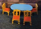 Little Tikes Dollhouse 4 Chairs & Table 