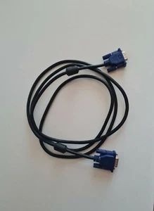 Rankie Cable adaptador de VGA a VGA, MACHO A MACHO 2m, Negro - Imagen 1 de 3