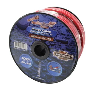 Audiopipe 4 GA Stranded OFC Tinned Copper Marine Power/Ground Wire Red Lot - Picture 1 of 5