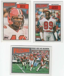 1987 Topps Atlanta Falcons Complete Team Set - 12 Cards  - Bild 1 von 1