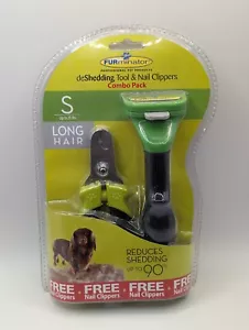 Herramienta DeShedding y cortaúñas para perro de pelo largo talla S, nuevo - Imagen 1 de 2