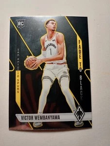 Victor Wembanyama - 2023-24 Phoenix - Fade to Black - Rookie - Insert #11 - MINT - Picture 1 of 2