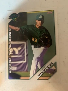 Calvin Coker Card 2019 Beloit Snappers Team Card - Picture 1 of 1