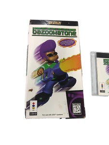 3DO Johnny Bazookatone US Gold Long Box Panasonic Goldstar CIB Ships In A Box - Picture 1 of 12