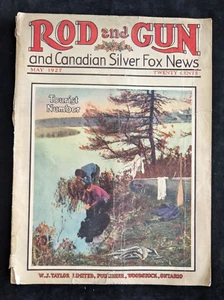 Mai 1927 Rod and Gun Magazin - Kanadische Silberfuchs Nachrichten - Jagdanzeigen - Bild 1 von 24
