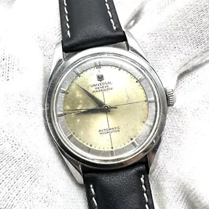 Orologio Vintage Universal Geneve Mod. Polerouter Automatic Microrotor CAL. 215 - Foto 1 di 16