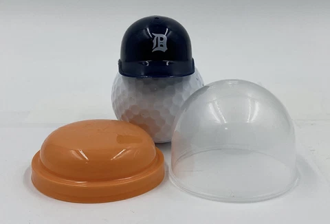 Detroit Tigers Vtg 80’s Orig LAICH MLB Baseball Mini Gumball Helmet NOS Cover