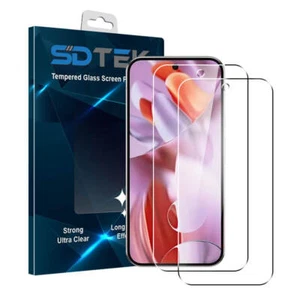 2x Glasfolie für Google Pixel 9 Pro Schutzglas Schutzfolie Clear - Bild 1 von 3