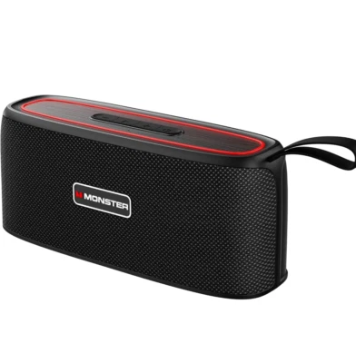 Monster Shock Portable Bluetooth Speaker, True Wireless Speaker, 30W Loud Stereo - Image 1 of 4