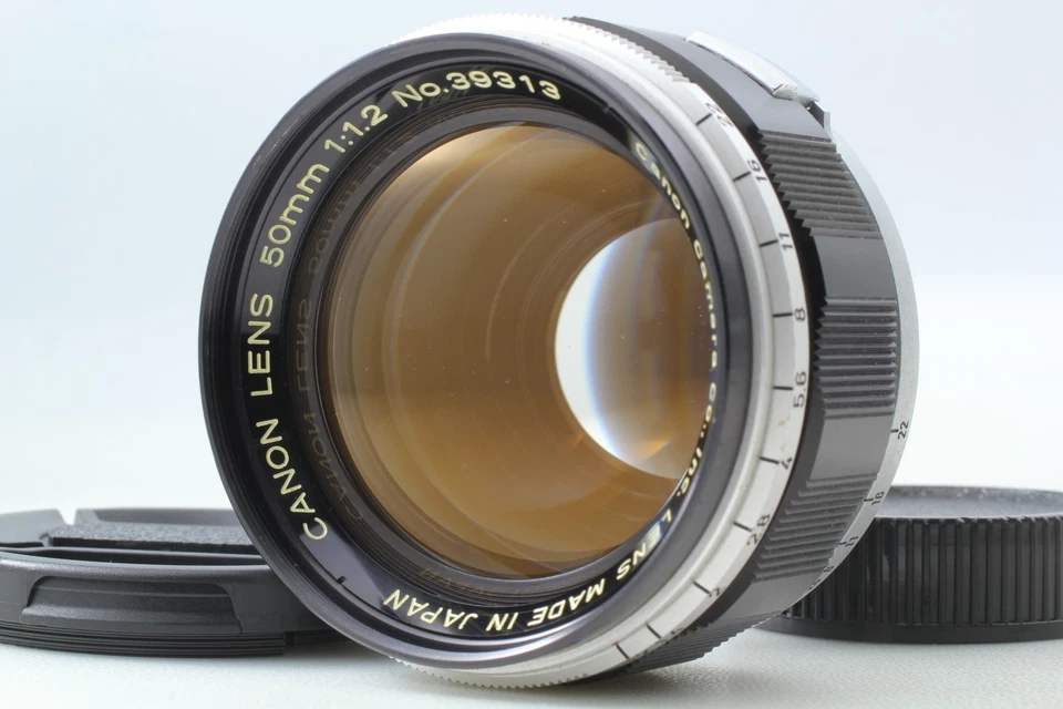 [Casi COMO NUEVO +++] Lente Canon 50 mm f/1,2 L39 LTM Leica montaje en tornillo MF de JAPÓN Foto 1 de 4