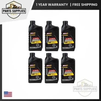 Pack de 6 Mag 1 10W30 Aceite de Motor Convencional 1 Cuarto para Motor de Camión Ligero Foto 1 de 3