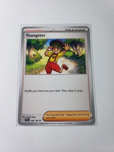 Pokemon Youngster 198/198 Sv01: Scarlet & Violet Base Set Regular - Picture 1 of 4