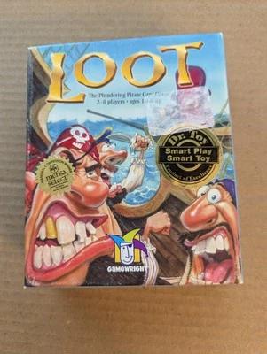 LOOT The Plundering Pirate Card Game GameWright - Missing 1 Pirate Ship Card - Image 1 of 2