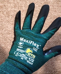 12 Paar MaxiFlex Cut, Gr.11 (XXL), Schnittschutzhandschuhe, Sicherheitshandschuh - Bild 1 von 2