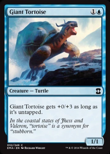 Giant Tortoise - Eternal Masters - English - NM - MTG - Image 1 of 1
