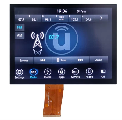 Monitor LCD Uconnect pantalla táctil 2018-23 para Dodge RAM 1500 2500 3500 4500 8,4" Foto 1 de 4