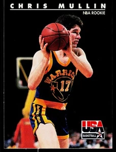 Tarjeta de baloncesto Chris Mullin, 1992 SkyBox EE. UU., #56, EE. UU., - Imagen 1 de 2