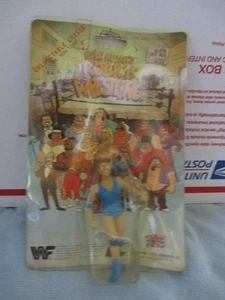 WWF Hulk Hogan Rock n Wrestling Wendi Richter Eraser Figur 1985 Winston Toys - Bild 1 von 7