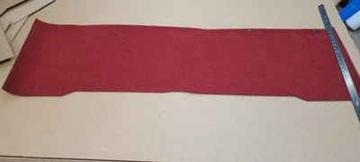 88-98 OBS Chevy GMC C/K Camión Debajo Ventana Trasera Alfombra Panel Trasero ROJO OSCURO OEM Foto 1 de 4