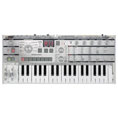 KORG microKORG Crystal 20th Anniversary Model Analog Modeling Synthesizer Music - Image 1 of 4