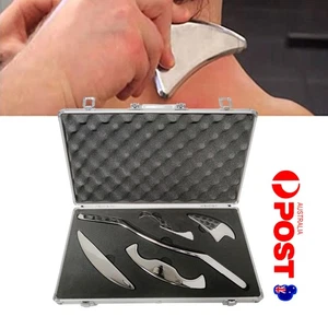 IASTM Myofascial Release Scraping Board Massager Muscles Gua Sha Tool Set AU H - Picture 1 of 11