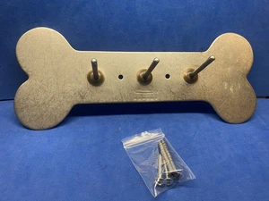 GEORGE - Leinenhaken in Knochenform, Edelstahl/Unikat! (inklusive Hardware) - Bild 1 von 5