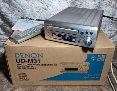 Denon UD-M31 Compact Disc CD Receiver with Remote, Manual, Original Box - Image 1 of 4