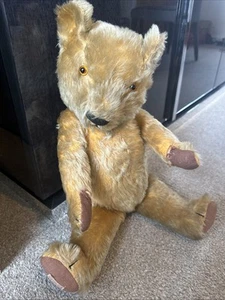 Chad Valley Antique Bear Needs Some TLC - Picture 1 of 7