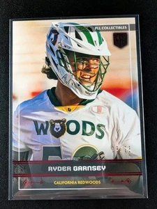 Ryder Garnsey 2025 Premier Lacrosse League Fieldside PLL #49 Red Foil #08 /25 - Picture 1 of 2