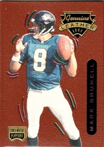 1996 Contenders Mark Brunell Purple Leather !!! UW Jaguars - Bild 1 von 1