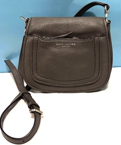 Marc Jacobs Dark Gray Empire City Shoulder/ Crossbody Bag Used One Day #A7 - Picture 1 of 24