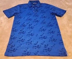NEW Ping SensorCool mens polo golf shirt SMALL Blue Unique short sleeve - Picture 1 of 6