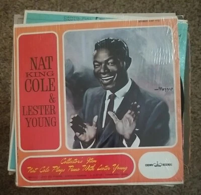 Nat King Cole & Lester Young - Collectors Item, Vinyl, Crown Records  1960's Foto 1 de 3