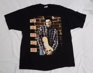 Vintage Country Music tshirt Vince Gill 1995 Concert Tour TShirt XL - Picture 1 of 5