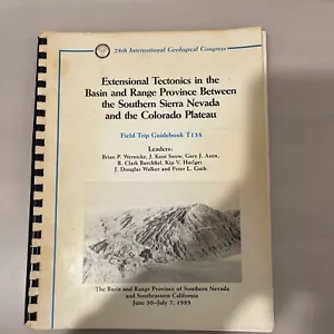 Range Province the Sierra Nevada and the Colorado Field Trip Guidebook T138 1989 - Picture 1 of 7