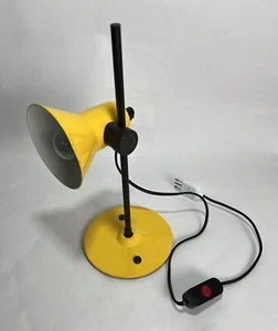 Lampada Da Tavolo Estendibile Original Vintage Giallo Yellow Original Table Lamp - Imagen 1 de 11