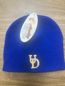Delaware Fighting Blue Hens Official NCAA Winter Beanie Hat Cap New Blue LOGO - Picture 1 of 2