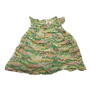 Vestido sin mangas con volantes estampado multicolor Cherokee para niñas pequeñas talla 2T - Imagen 1 de 12