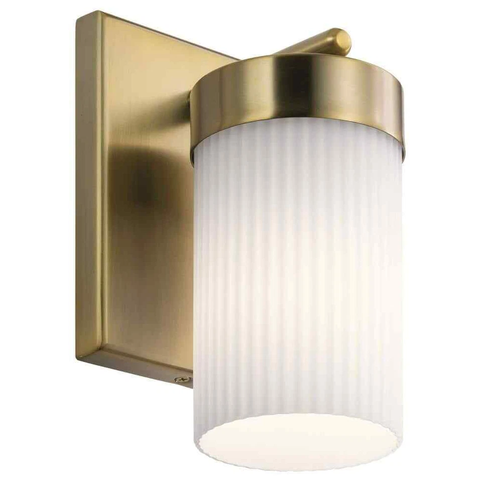 Kichler Lighting 55110BNB Ciona - 1 Light Wall Sconce Brushed Natural Brass