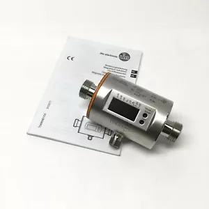 IFM SM6001 Magnetic Inductive Flow Meter Monitor, 6.6GPM, 19-30VDC, G1/2 Ports - Picture 1 of 7