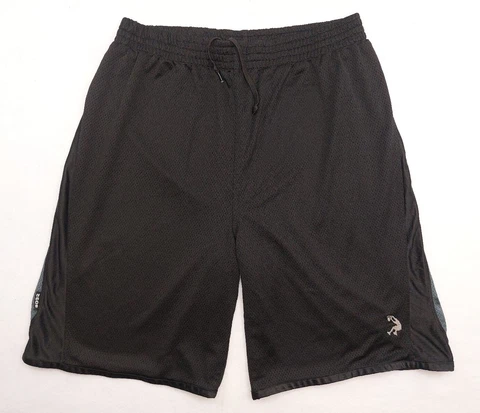 Shaq Dunkman Basketball Shorts Mens Large 36-38 Gym Shaquille O’Neal Y2K Black Cover
