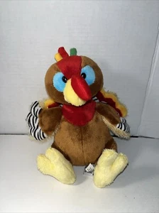 Ganz Webkinz 8” Plush Gobbler Turkey Stuffed Animal No Code HM418 Thanksgiving - Picture 1 of 8