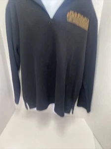 Harley Davidson Smokey Mtn. TN Maglione Uomo 1/4” Zip Manica Lunga Tg Large - Foto 1 di 6