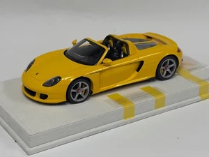 1/18 Eidolon / Maquillaje Porsche Carrera GT de 2005 en velocidad amarillo ELM070D - Imagen 1 de 8