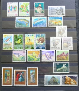 Liechtenstein Año 1989 MiNr.960-983 Postfrisch Nuevas No / Juegos Zur Selección - Imagen 1 de 10