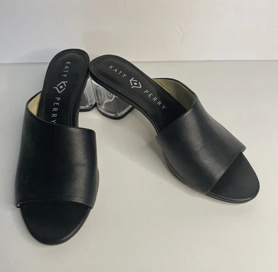 Katy Perry Mujer US7.5 The Landen Negro Hecho por el Hombre/Tacón Transparente Foto 1 de 4