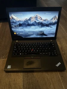 Lenovo Thinkpad T460 FHD i5 6200U 2.30GHZ 8GB 256GB SSD Windows 10 Webcam Laptop - Picture 1 of 12