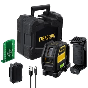 Outdoor Laser Level Kit, Self Leveling Cross Line Laser Level with Dual Power... - Picture 1 of 8